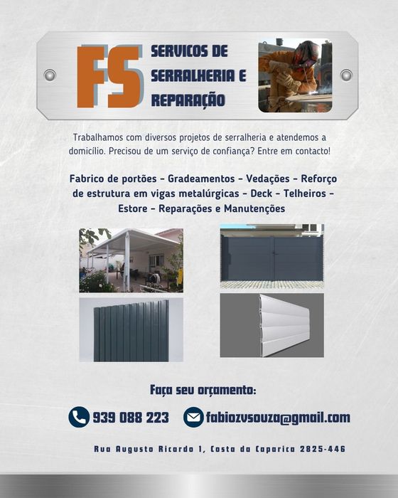 FS serviços de serralheria Reparações.