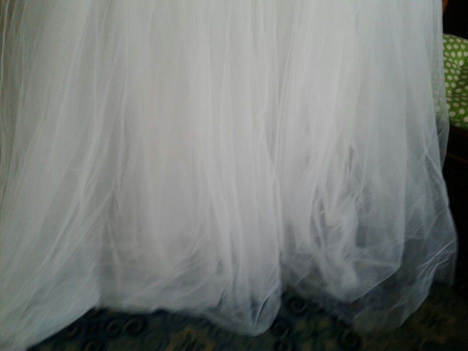 Свадебное платье б/у 44-й размер