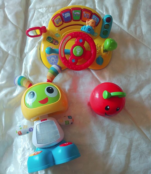 Zabawki interaktywne kpl 3 szt