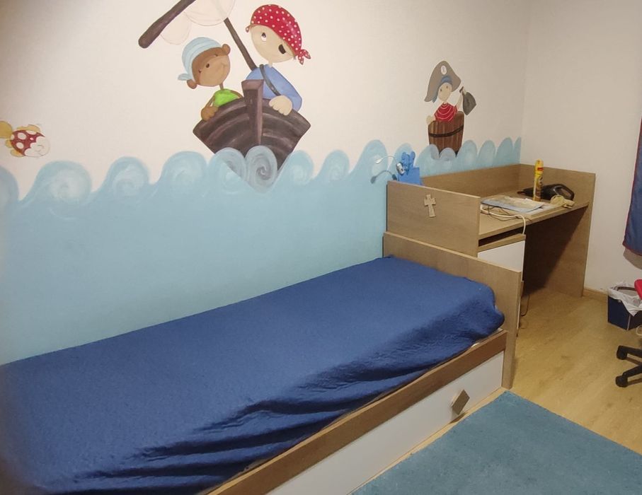 Cama convertível Trama