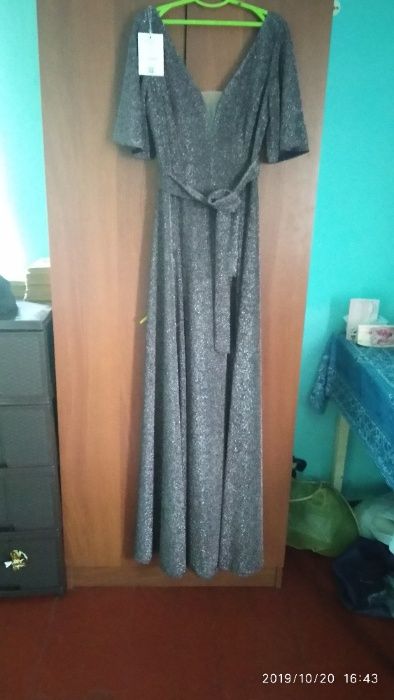 Вечірня сукня, люрекс