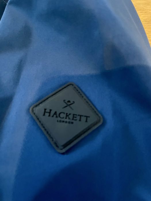 Parka ligeira azul Hackett London Tamanho L