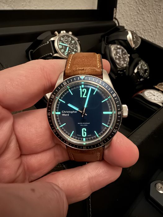 Годинник  Christopher Ward  C65 Trident Diver 41мм. Оригінал!