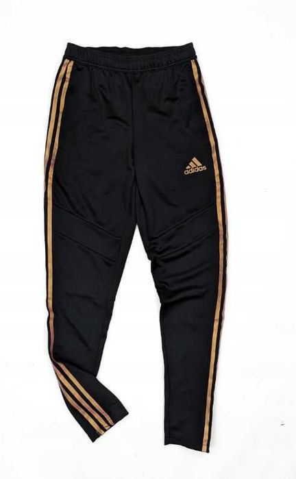 Adidas Tiro czarne spodnie dresowe dresy S logo