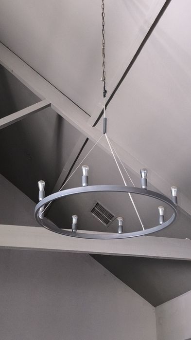 Candeeiro de Teto Moderno em Ferro - Design Industrial