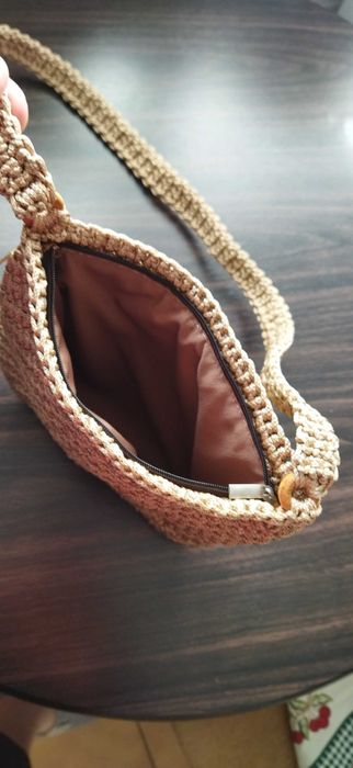 Bolsa macramé 20cm
