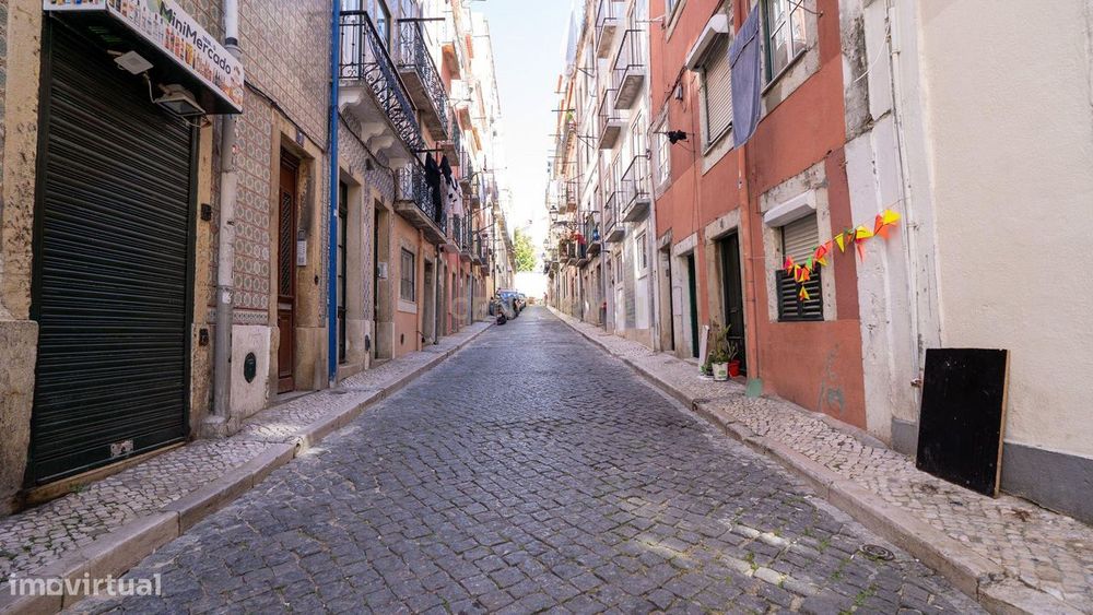Apartamento T2 no Bairro Alto