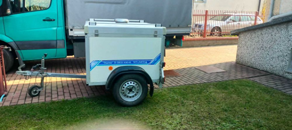 Przyczepa termoizolacyjna do transportu żywności – 2-komorowa WT-Metal Thermo