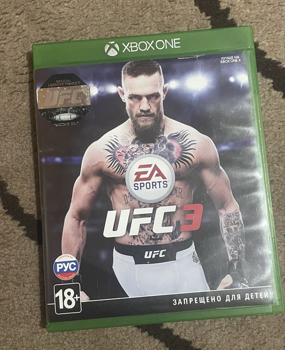 UFC 3 xbox one s,x
