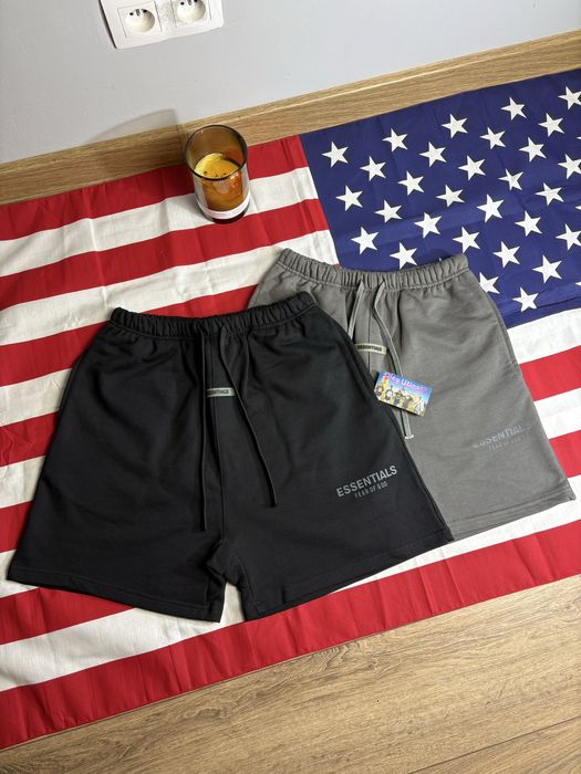 Essentials Shorts (Black - Grey) (krótkie spodenki)