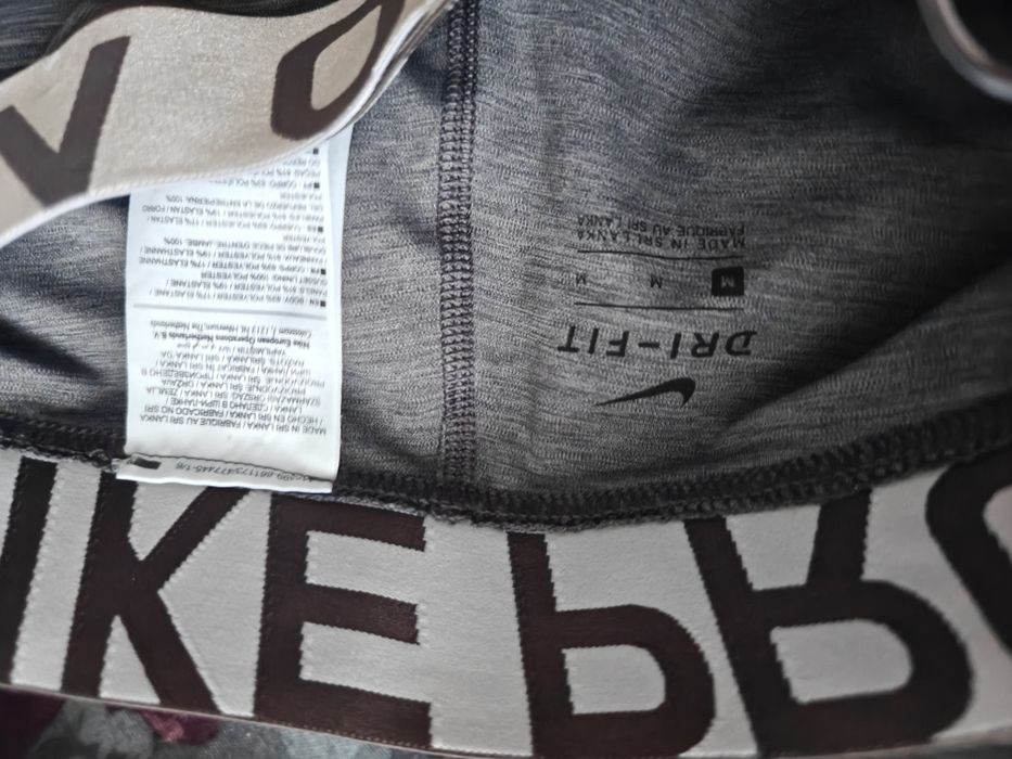 Nike Pro legginsy sportowe damskie długie M