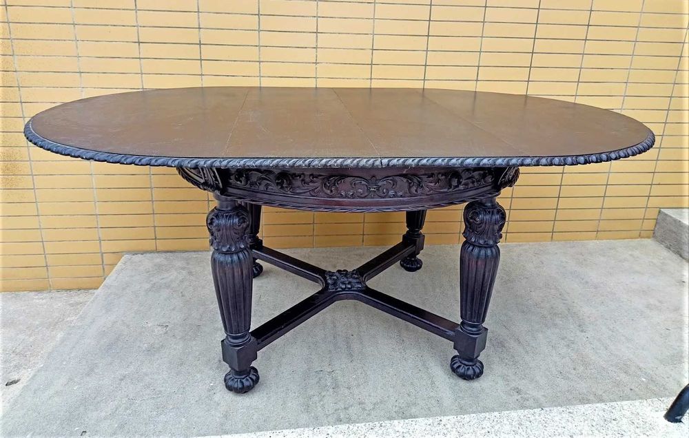 Mesa Jantar Castanho Velho