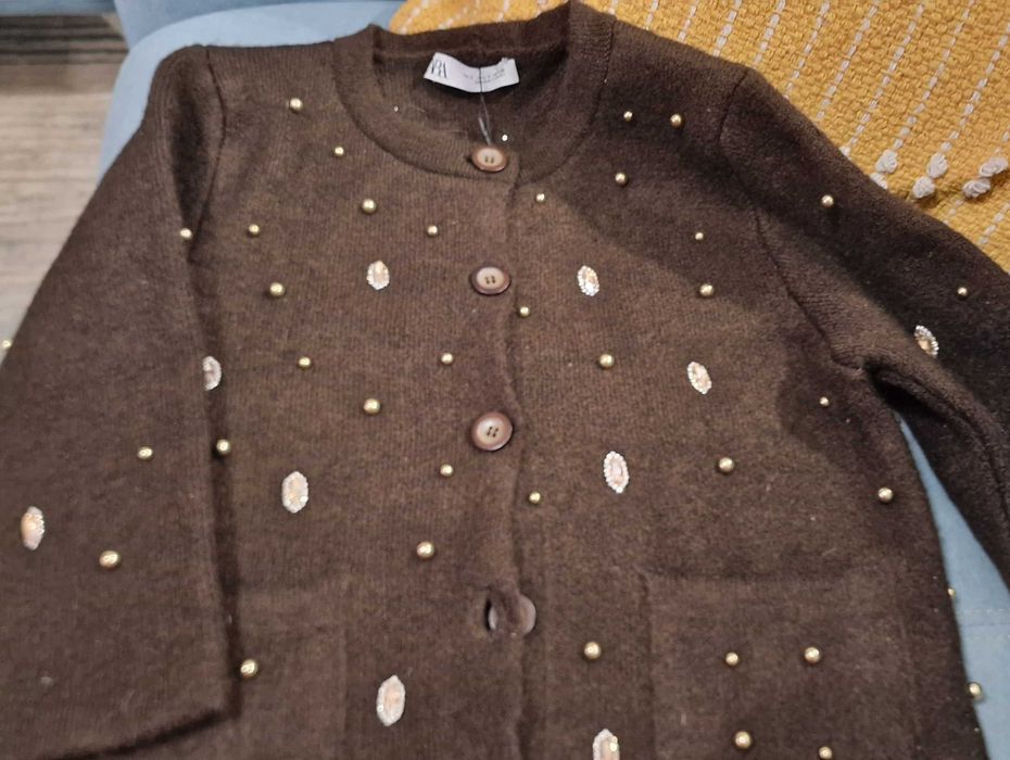 Casaco de malha Zara novo