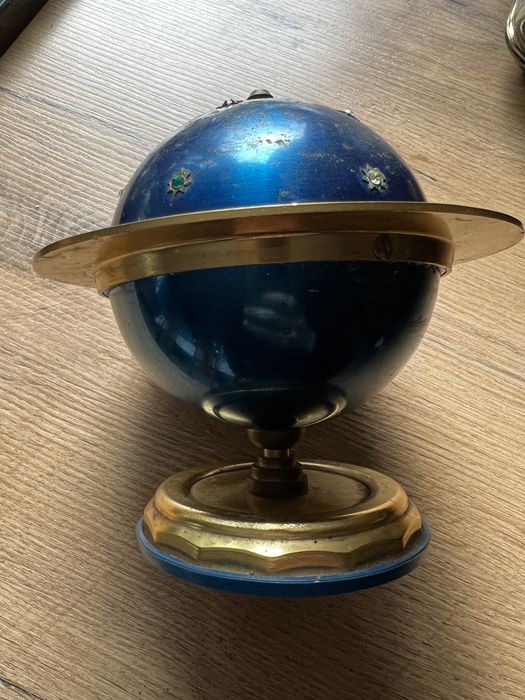 Papierośnica zodiak, popielniczka