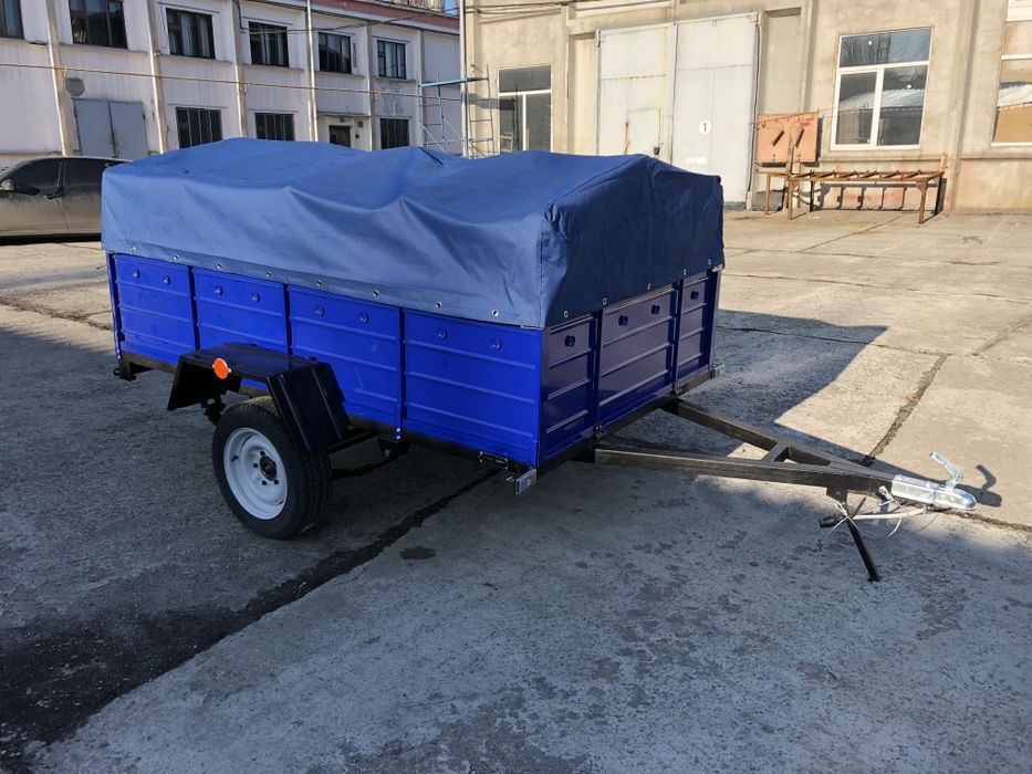 Легковой прицеп 2100*1300*500 синий 700 кг от завода с документами!!!