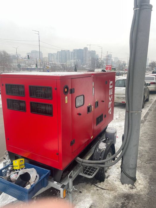 Генератор дизельний для насосів 65кВт