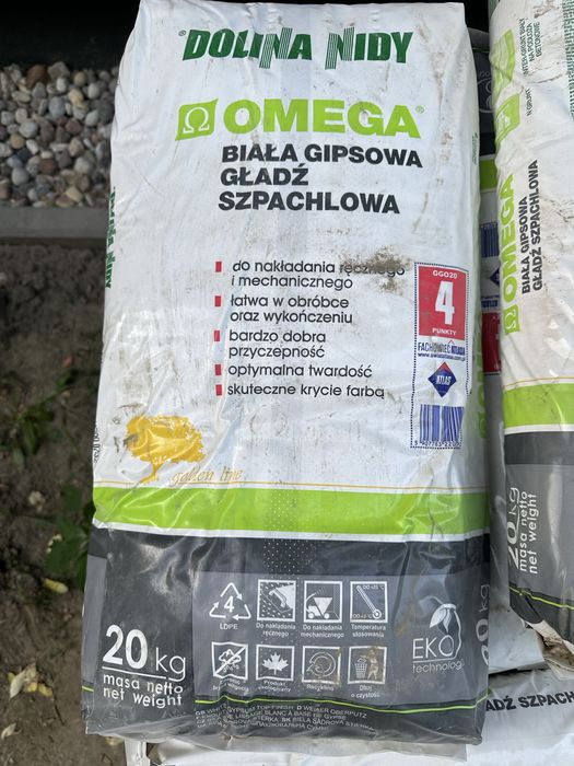 Gładź szpachlowa 22 worki Dolina Nidy