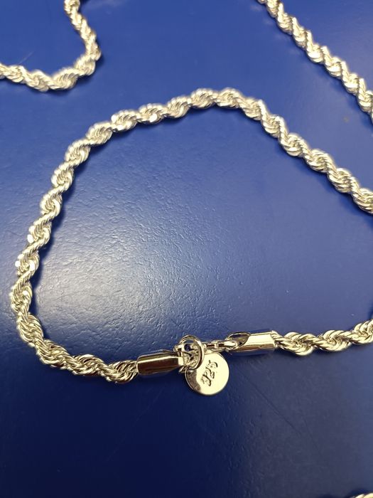 Łańcuszek 60 cm i bransoletka 20 cm prezent upominek drobiazg święta