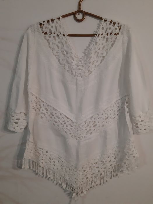 Bluzka biała kor