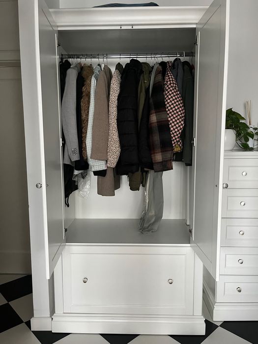 Zestaw szafa i komoda