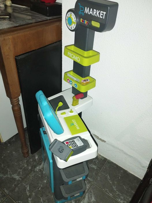 Mini Mercado Criança c/carro de compras