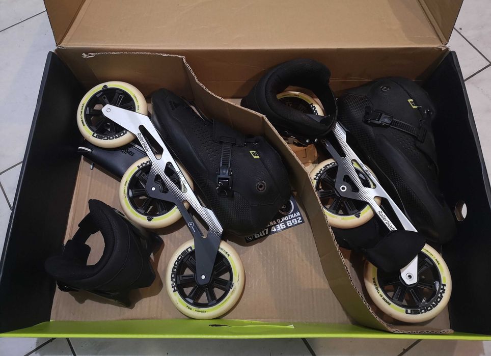 Rolki ROLLERBLADE E2 PRO 125 rozm. 44 na gwarancji Pruszcz Gdański