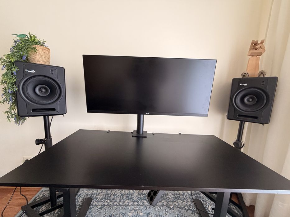 Monitor Ergo LG UltraWide com Braço Ergo - Excelente Estado