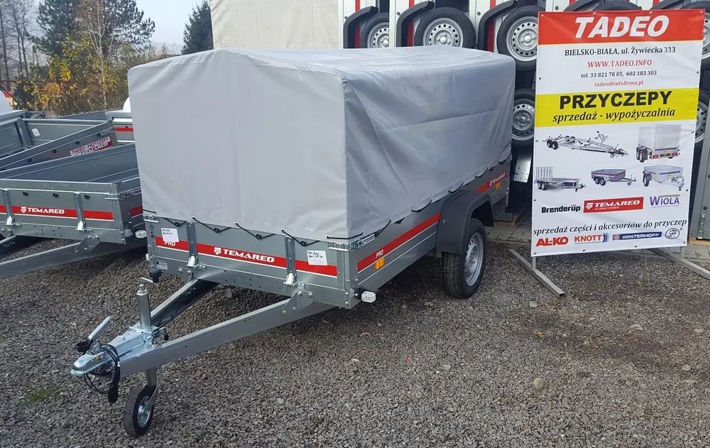 Temared Pro X125 Stelaż Plandeka H Pro Profesjonalna 263X125x40