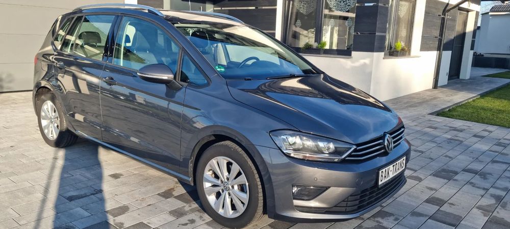 Volkswagen Golf Sportsvan Highline, Bezwypadkowy, Serwis do końca, Masaże