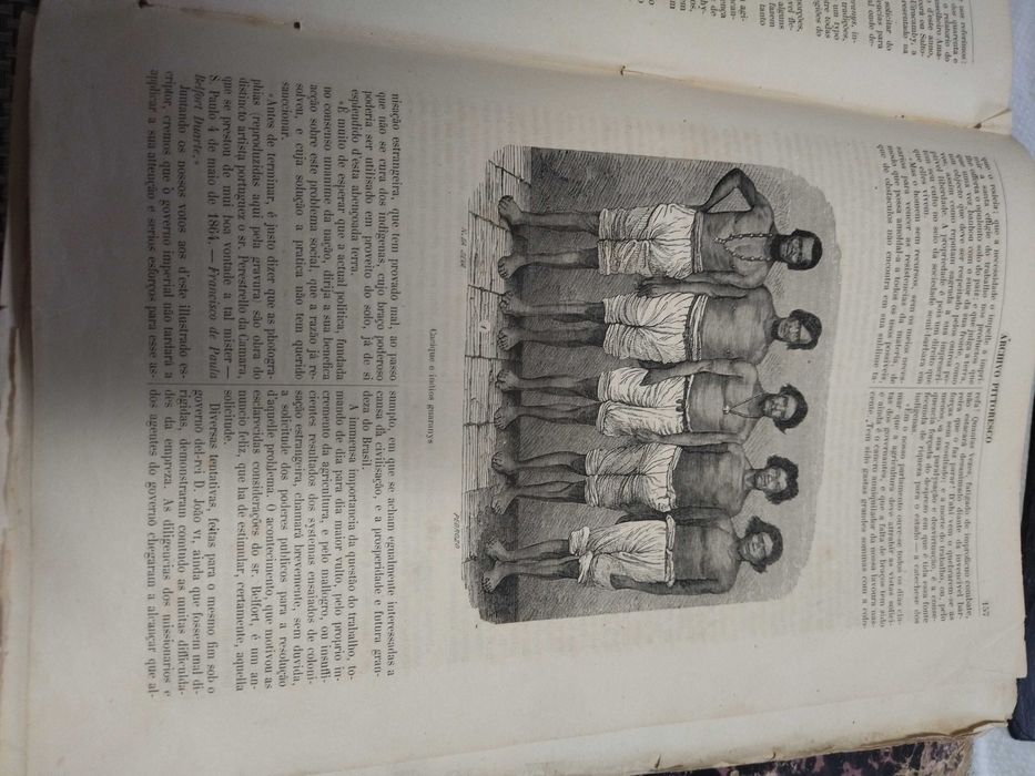 Archivo Pittoresco Volume VII, 1864, Livro antigo