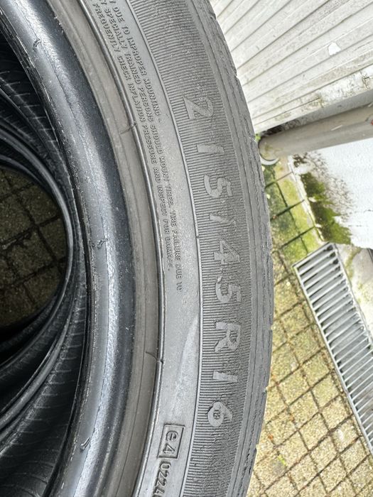 4 Pneus Dunlop 215/45 16