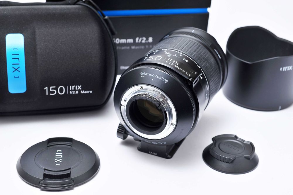 Irix 150mm Macro 2.8 para Nikon F fulframe, funciona em Z (com adaptador)