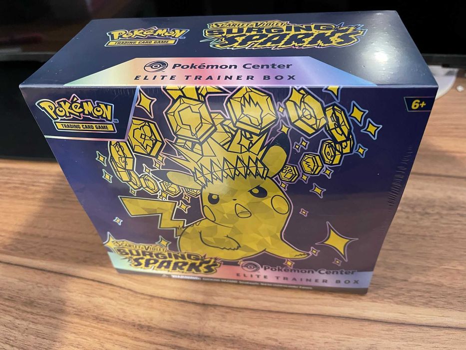 Surging Sparks Pokémon Center Elite Trainer Box