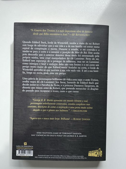 Livro 1 Guerra dos Tronos