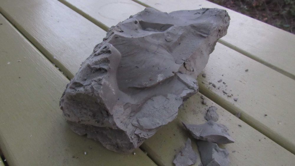 Кембрийская глина, кусковая для еды, компресса, масок..