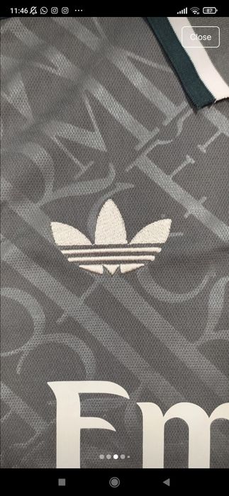 Camisola alternativa do Real Madrid 24/25