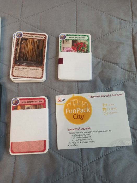 FunPack City Gra karty Tp  Serce i rozum
