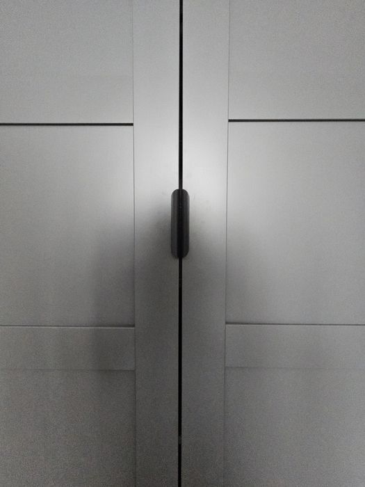 Roupeiro/Closet IKEA PAX Completo 325 cm | BERGSBO Cinza Escuro | KOMPLEMENT + Iluminação LED