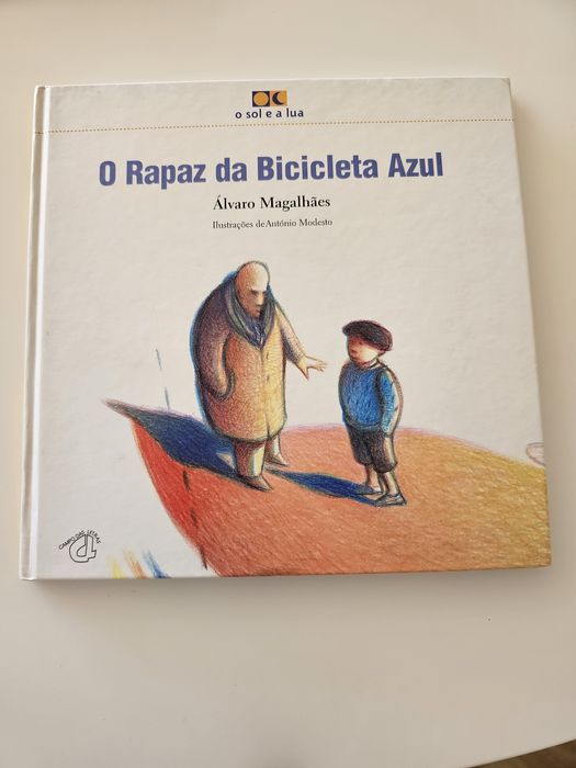 Livro O Rapaz da Bicicleta Azul
