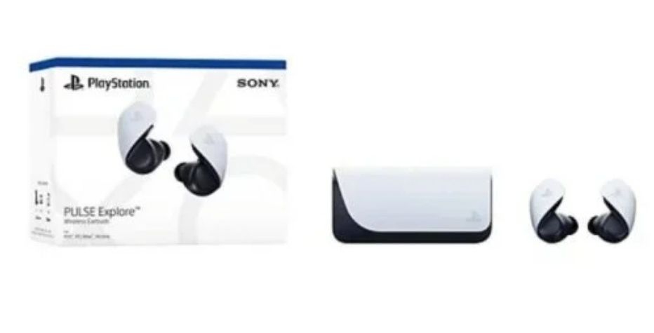 Como Novos e em caixa. Sony PULSE Explore V2 Auriculares Sem Fios para PS5 Brancos