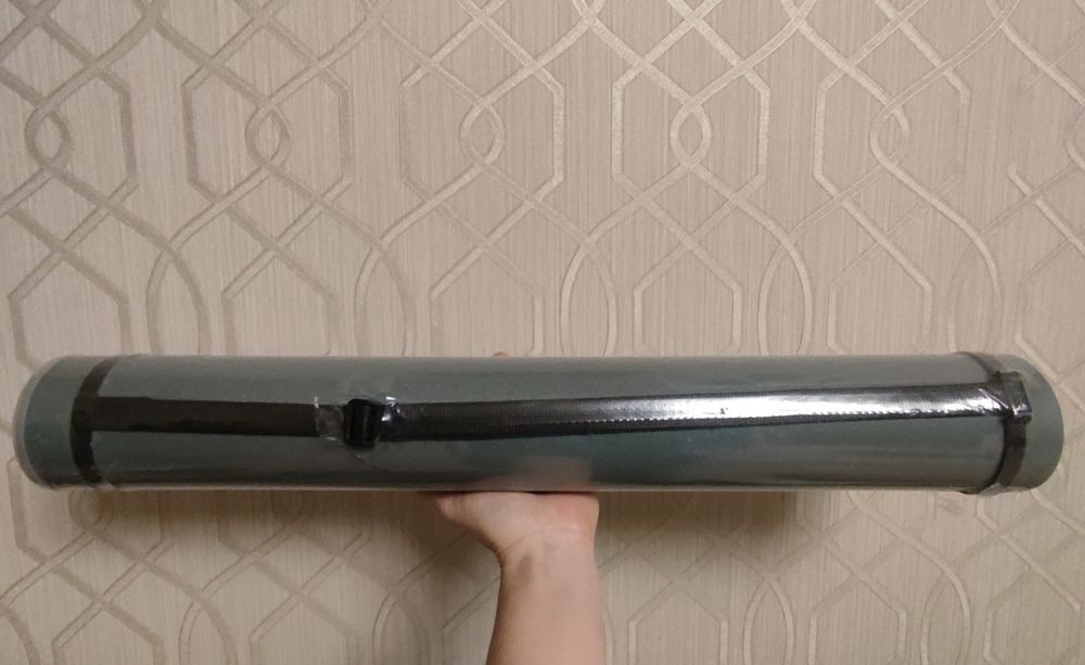 Тубус Santi розсувний сірий (65/110*10,5см)