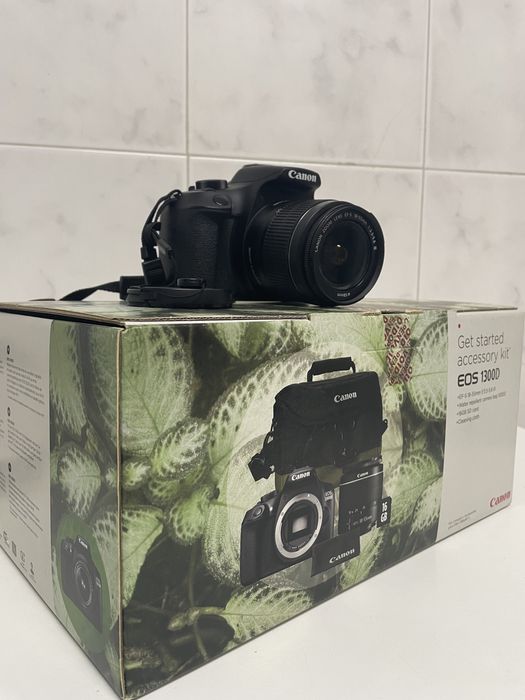 Canon DSLR 1300D kit Azurém • OLX Portugal