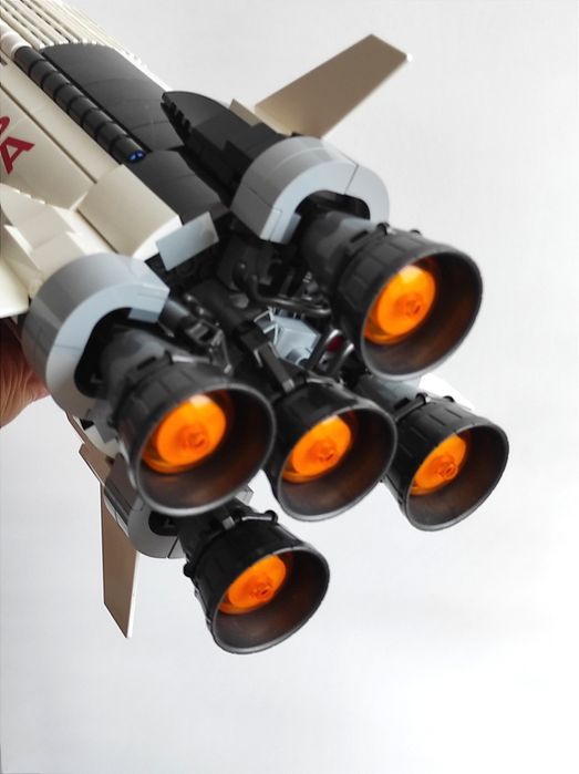 1 МЕТР ВИСОТА! 100% деталей Lego IDEAS nasa Apollo Saturn V 21309 лего