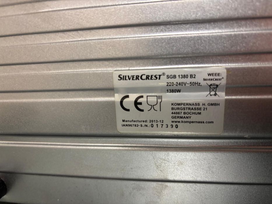 Forno eletrico silvercrest