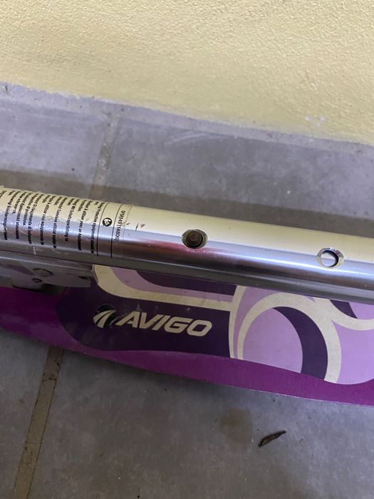 Patinete dobrável e ajustável para lazer