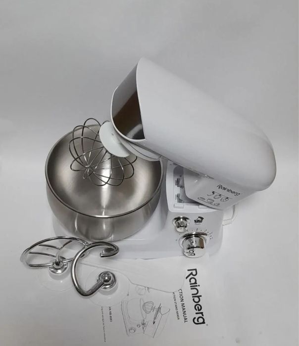 Кухонний комбайн Rainberg RB-8083 тестомес миксер блендер 4л 3200Вт