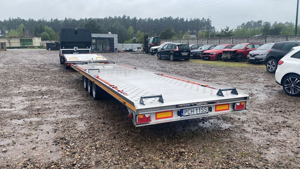 Gromex Podwójna laweta na 2 auta for 2 cars 8.5m 3500 kg  Podwójna laweta na 2 auta for 2 cars 8.5m 3500 kg