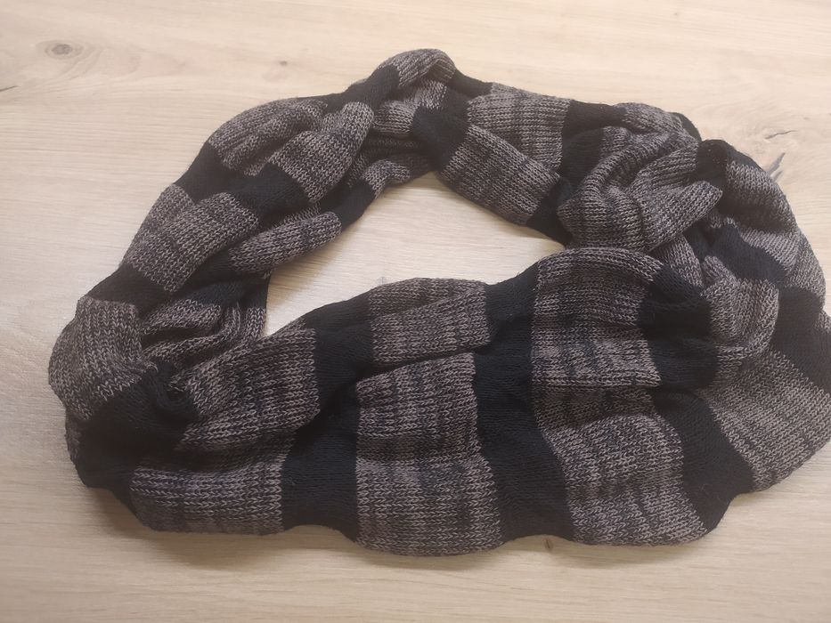 Снуд, хомут, баф, шарф очень теплый шерстяной