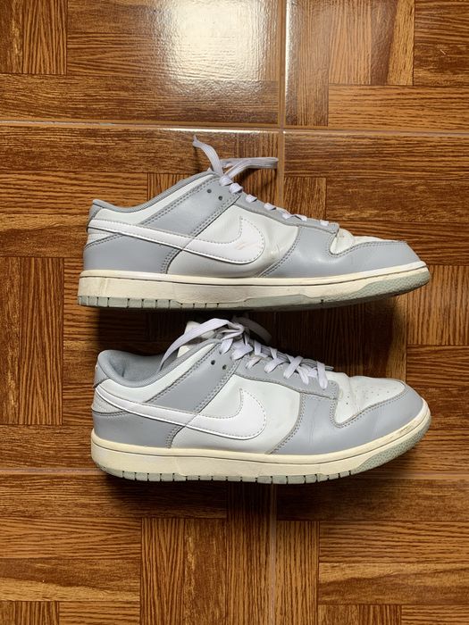 Nike Dunk Low Cinza/Brancos