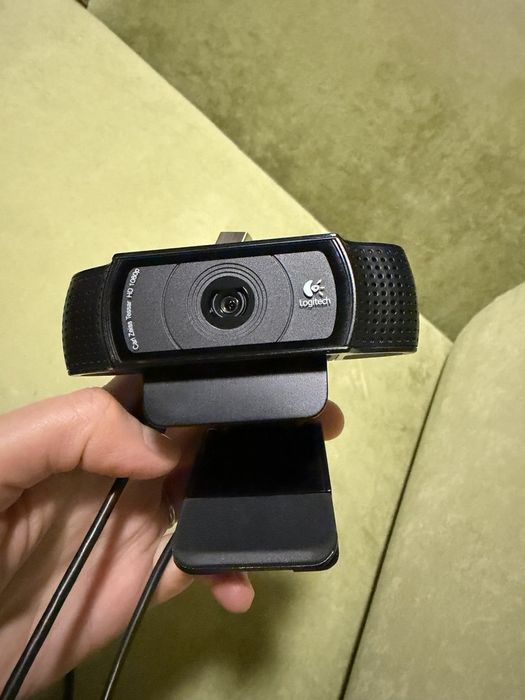 Logitech C920 Full HD 1080p — ідеальний стан, автофокус, стерео звук